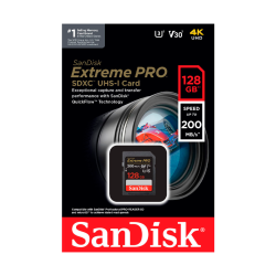 MEMORIA SD SANDISK EXTREME PRO UHS-I 128GB
