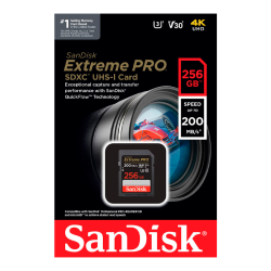 MEMORIA SD SANDISK EXTREME PRO UHS-I 256GB
