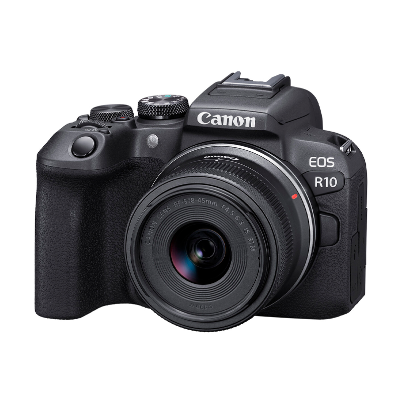CAMARA CANON R10 + LENTE RF-S 18-45 f/4.5-6.3 IS STM CAMARA CANON R10 + LENTE RF-S 18-45 f/4.5-6.3 IS STM