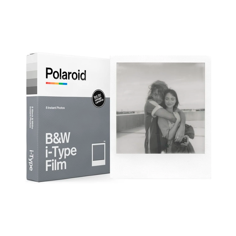 8X PELICULAS POLAROID i-TYPE BLANCO Y NEGRO 8X PELICULAS POLAROID i-TYPE BLANCO Y NEGRO