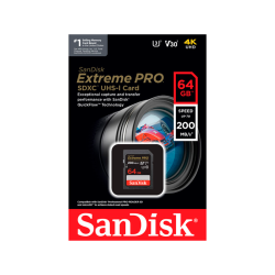 MEMORIA SD SANDISK EXTREME PRO UHS-I 64GB