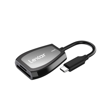 LECTOR DE TARJETAS LEXAR PROFESIONAL USB-C DE DOBLE RANURA