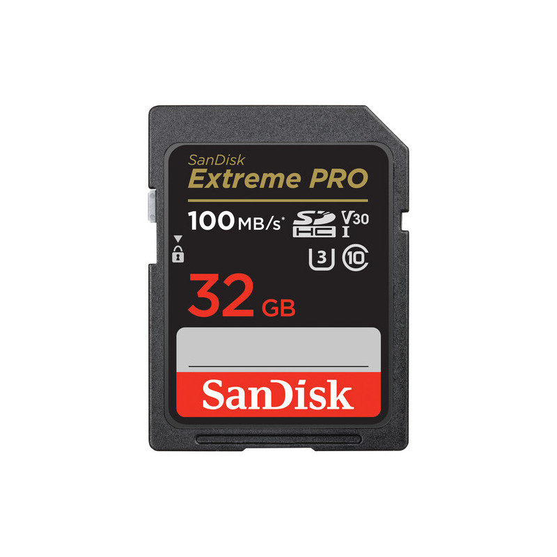 MEMORIA SD SANDISK EXTREME PRO UHS-I 32GB MEMORIA SD SANDISK EXTREME PRO UHS-I 32GB