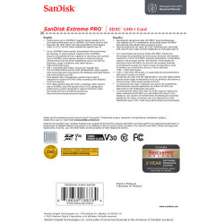 MEMORIA SD SANDISK EXTREME PRO UHS-I 256GB
