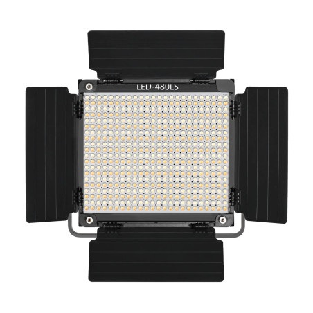 PANEL DE LUZ GVM 480LS 29W BI-COLOR + SOPORTE FLASHPOINT 2MTS