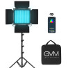PANEL DE LUZ GVM 800D-RGB 40W RGB + SOPORTE FLASHPOINT 2MTS