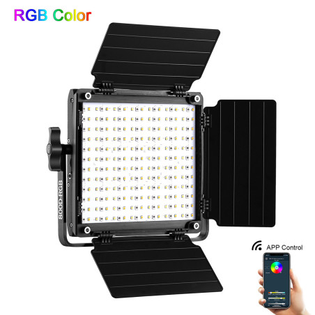 PANEL DE LUZ GVM 800D-RGB 40W RGB