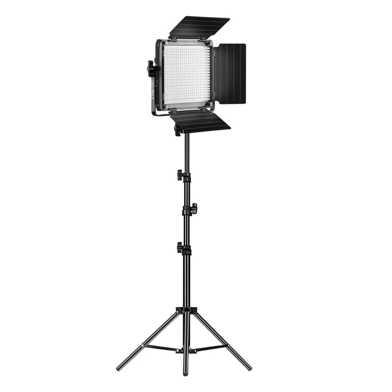 PANEL DE LUZ GVM 560AS 30W BI-COLOR + SOPORTE FLASHPOINT 2MTS PANEL DE LUZ GVM 560AS 30W BI-COLOR + SOPORTE FLASHPOINT 2MTS