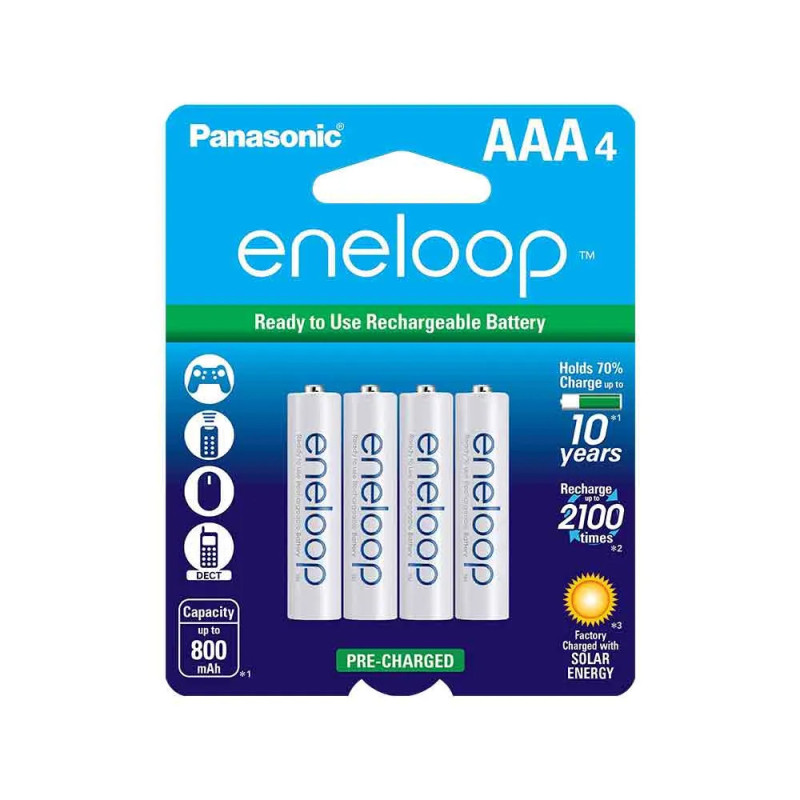 4x BATERÍA PANASONIC ENELOOP AA 4x BATERÍA PANASONIC ENELOOP AA